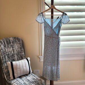 NWOT Francesca’s Wrap around dress